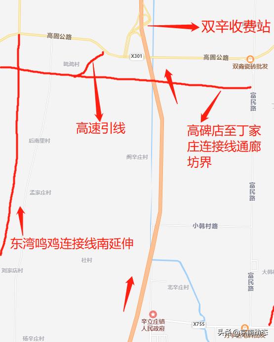 高碑店双辛区最新动态